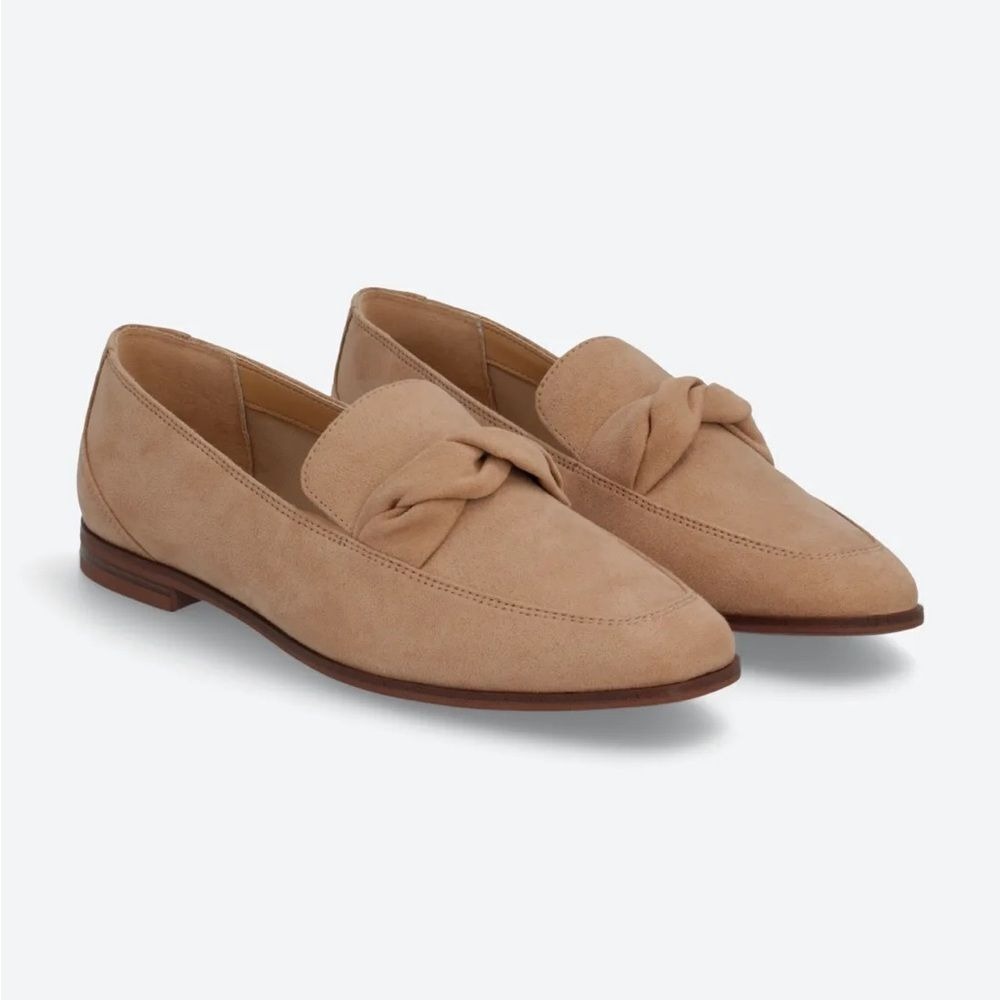 Market & Spruce Abrina‎ Loafer Flat Beige 8.5 New With Tags